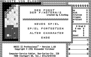 Fürst der Finsternis (Der) atari screenshot